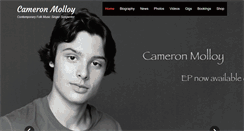 Desktop Screenshot of cameronmolloy.com